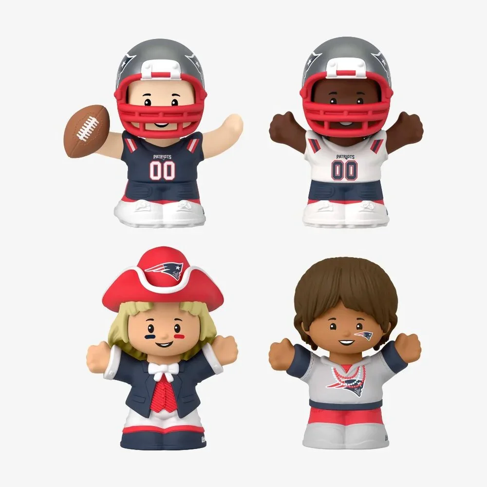Patriots New England Fisher Price NFL Little People Collector Set New